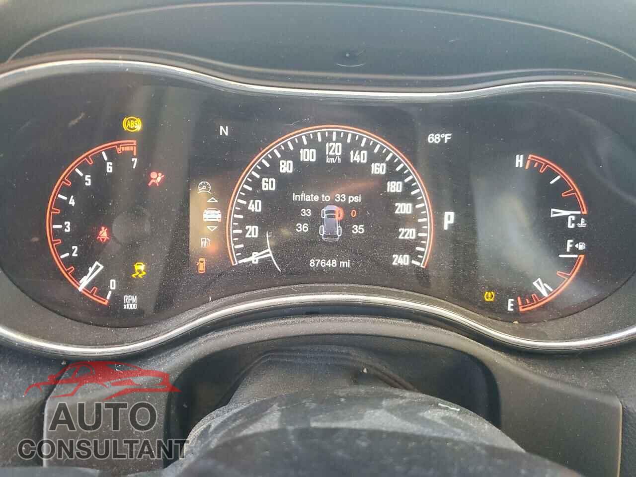 DODGE DURANGO 2016 - 1C4RDHEG3GC394392