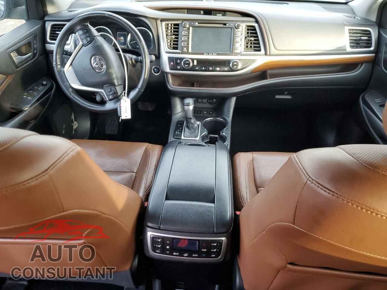 TOYOTA HIGHLANDER 2017 - 5TDDZRFH3HS428775