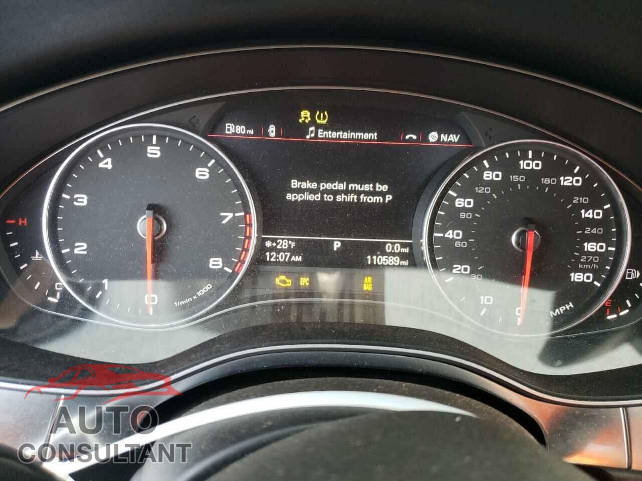 AUDI A7 2012 - WAU2GAFC8CN160935