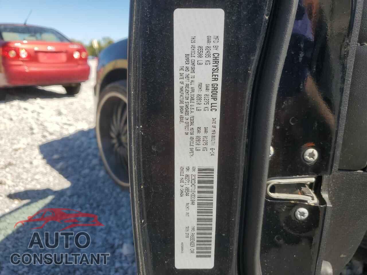 DODGE CHARGER 2014 - 2C3CDXDT1EH331840