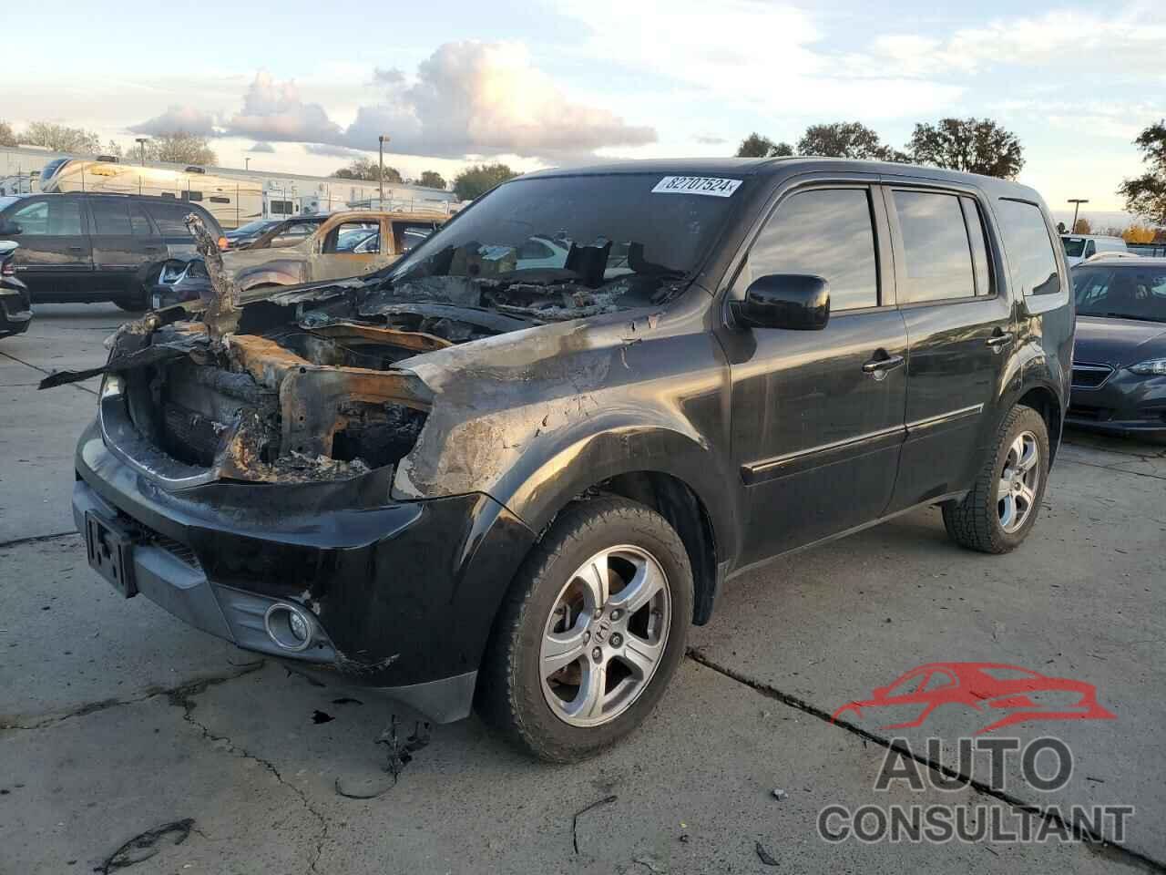 HONDA PILOT 2012 - 5FNYF4H47CB080886