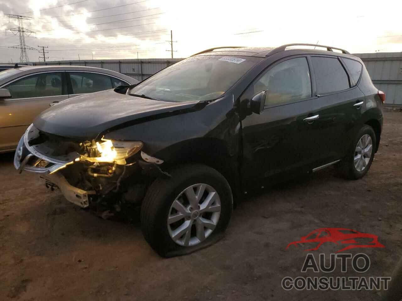 NISSAN MURANO 2012 - JN8AZ1MW5CW202661