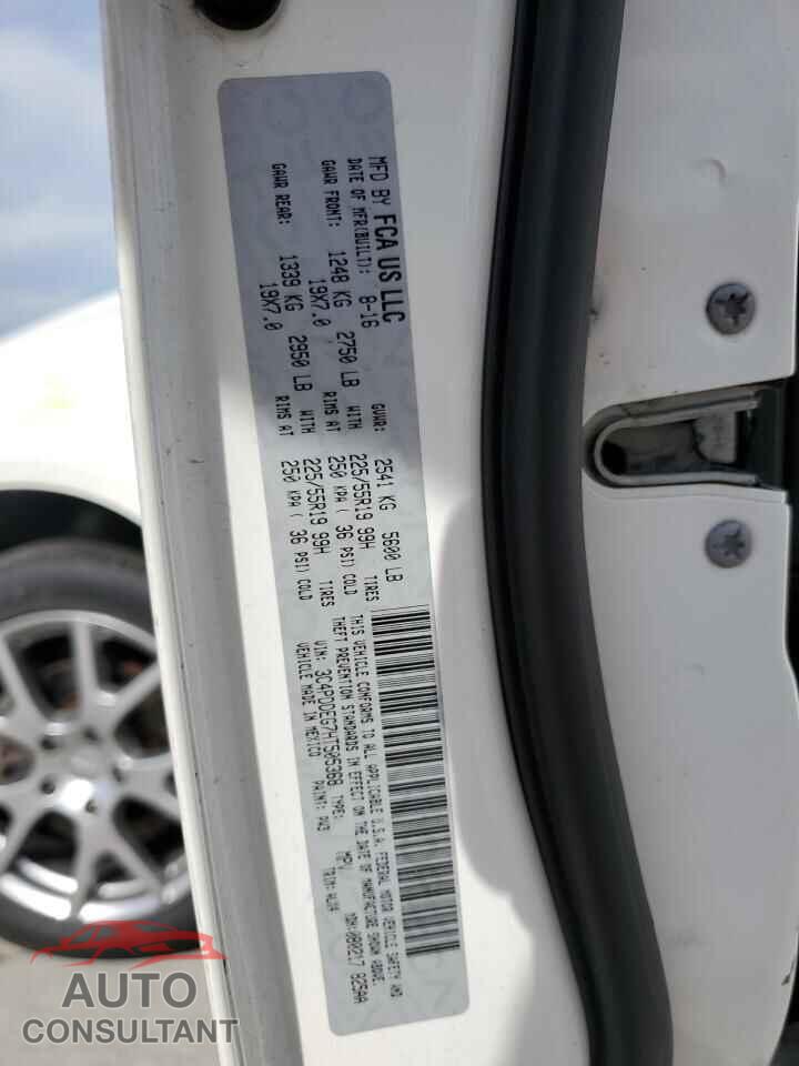 DODGE JOURNEY 2017 - 3C4PDDEG7HT505368
