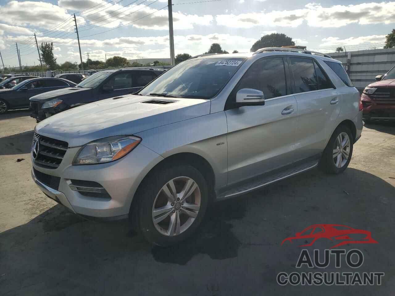 MERCEDES-BENZ M-CLASS 2012 - 4JGDA5HB4CA025611