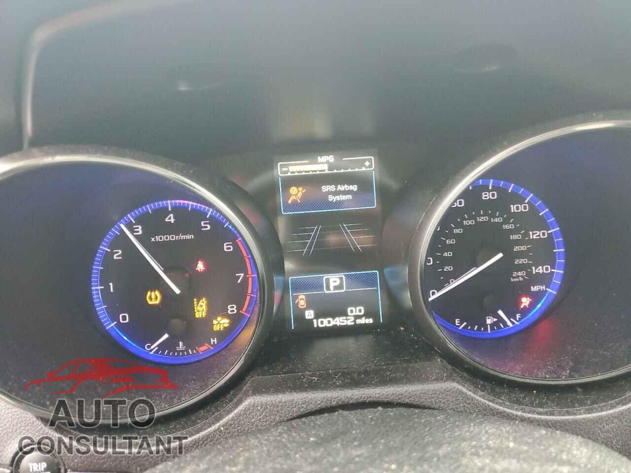 SUBARU OUTBACK 2016 - 4S4BSANC0G3215619