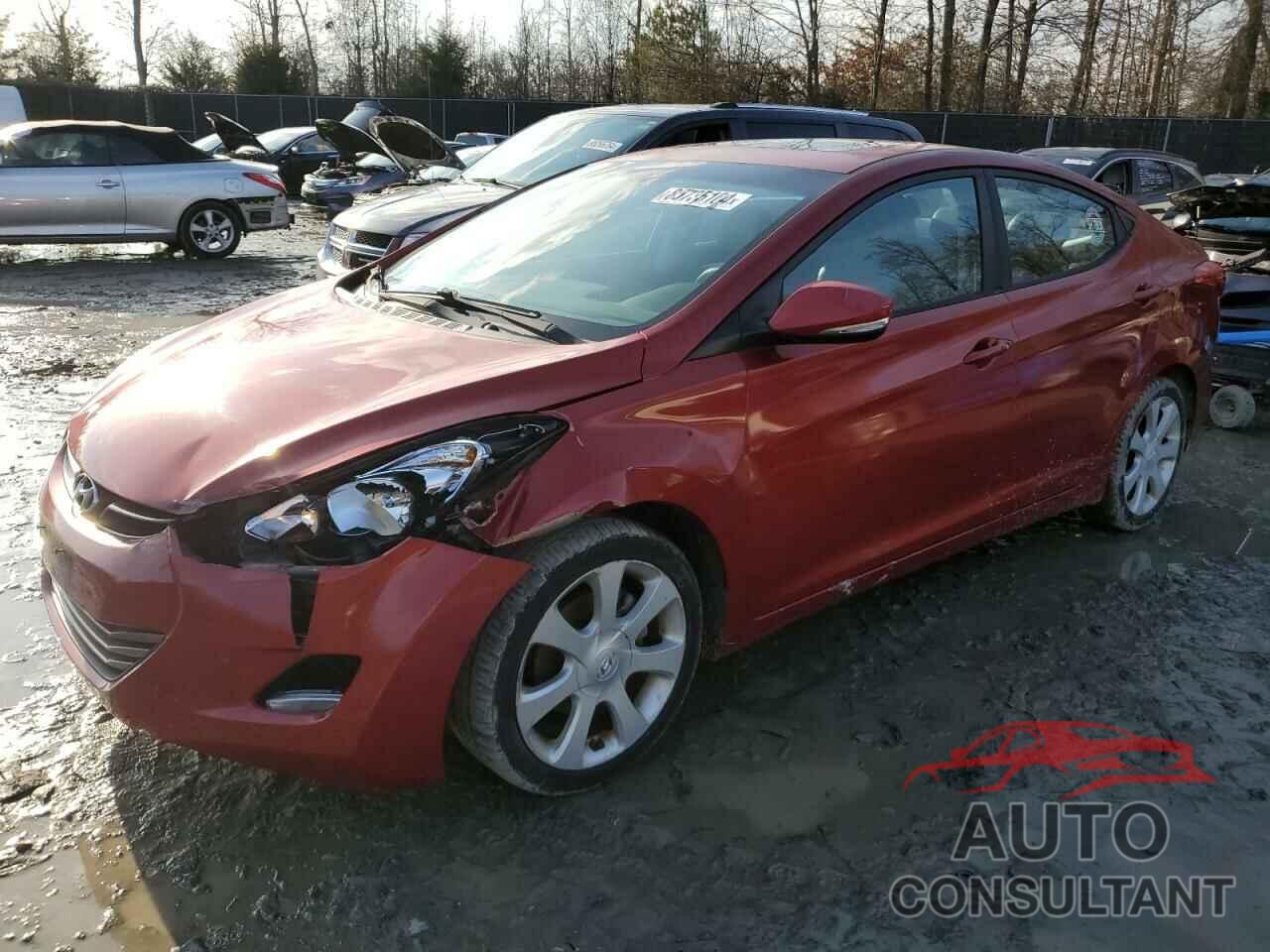 HYUNDAI ELANTRA 2012 - KMHDH4AE1CU310212