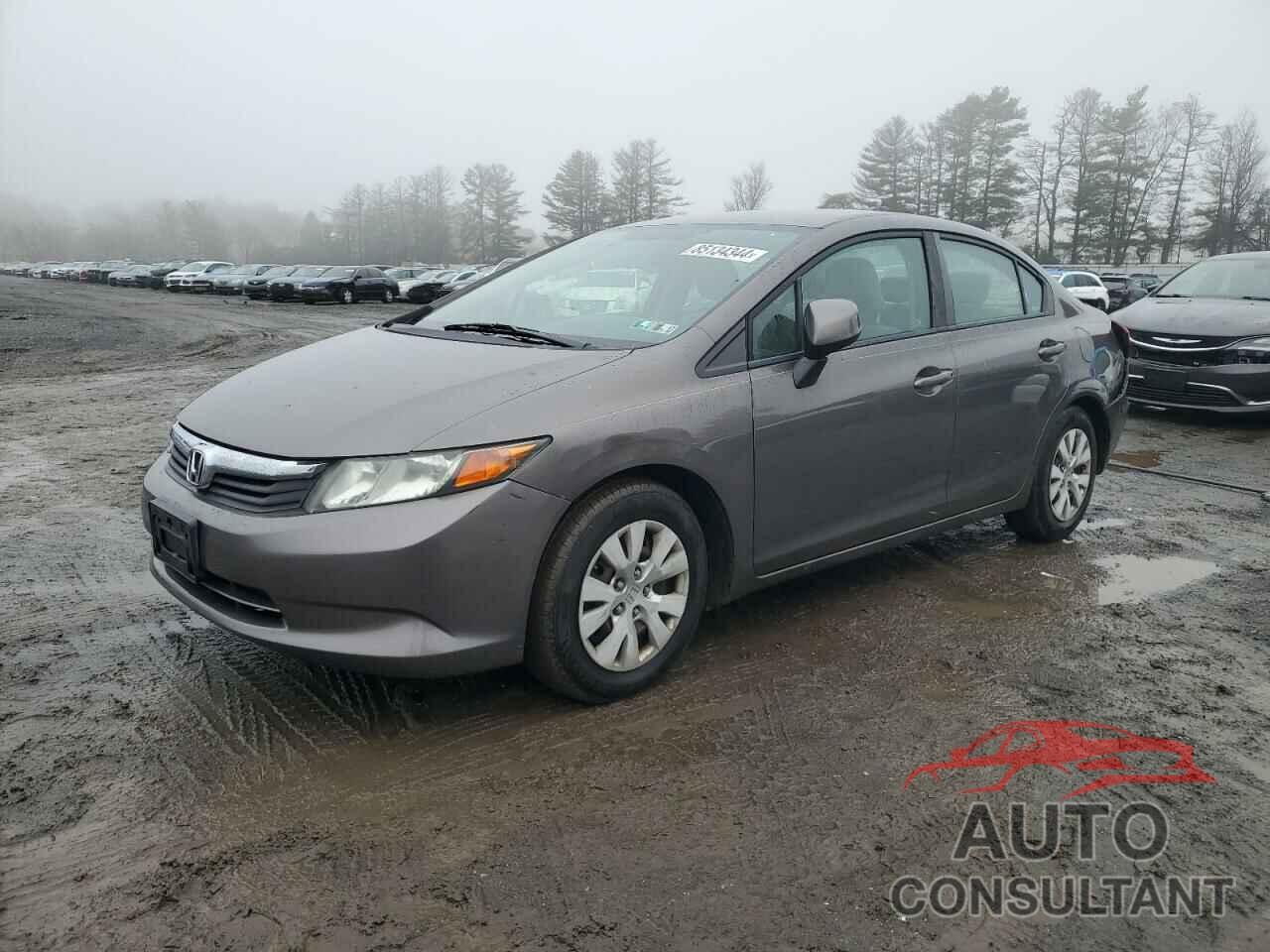 HONDA CIVIC 2012 - 19XFB2F50CE388667