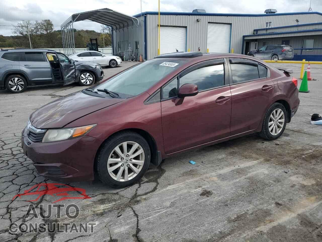 HONDA CIVIC 2012 - 19XFB2F82CE035972
