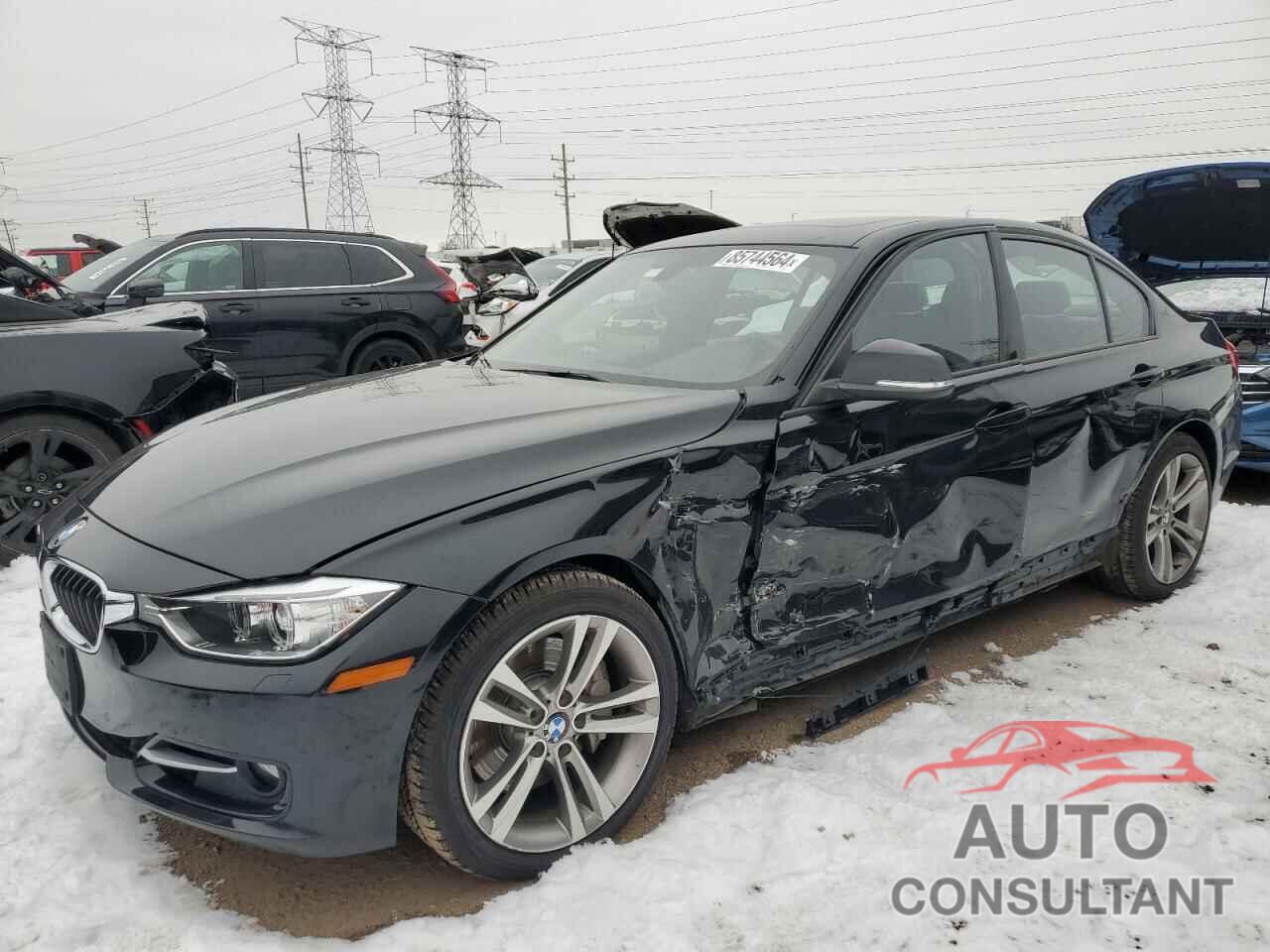 BMW 3 SERIES 2013 - WBA3B9C59DF587804