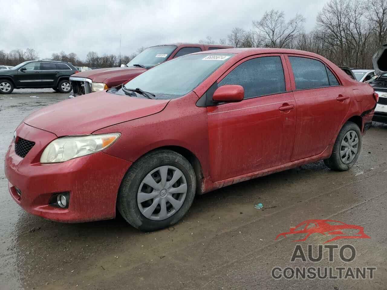 TOYOTA COROLLA 2009 - JTDBL40E39J000357