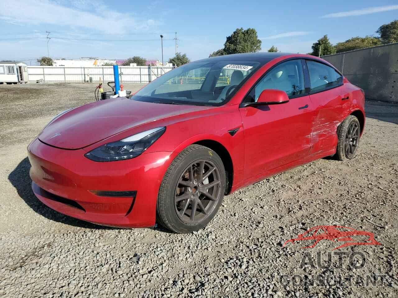TESLA MODEL 3 2022 - 5YJ3E1EA9NF375447