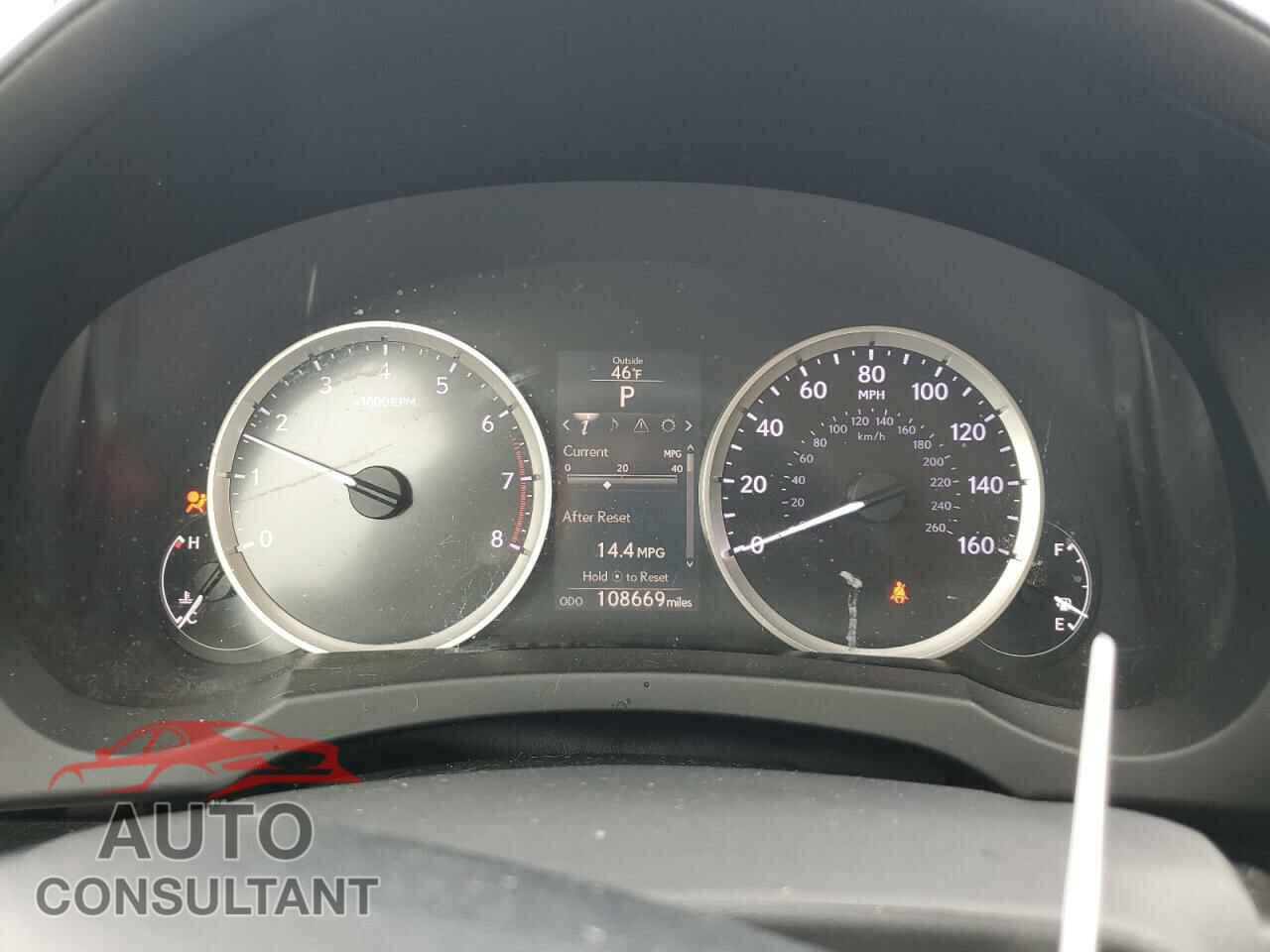 LEXUS IS 2015 - JTHBF1D28F5058263
