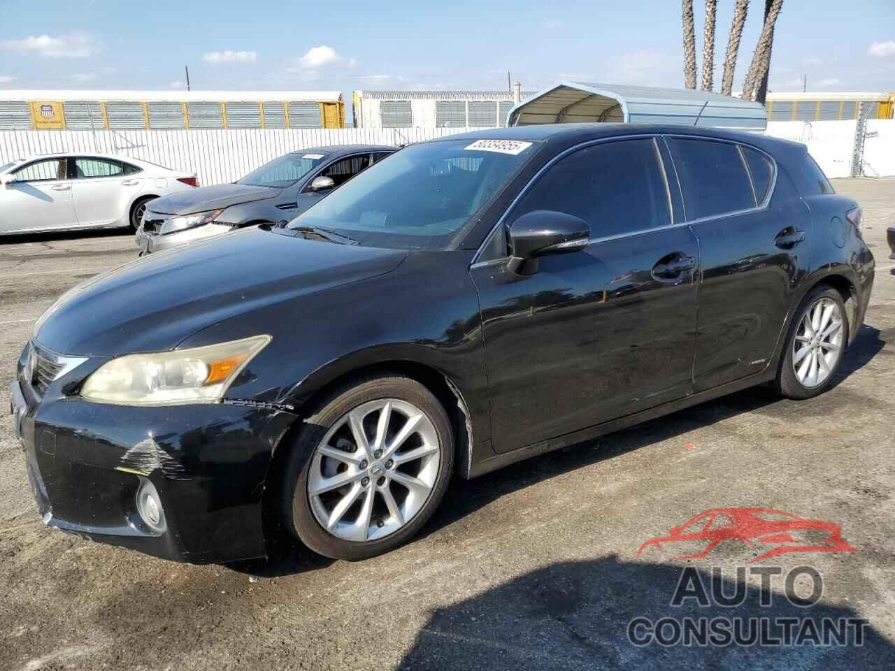 LEXUS CT 200 2012 - JTHKD5BH9C2114518