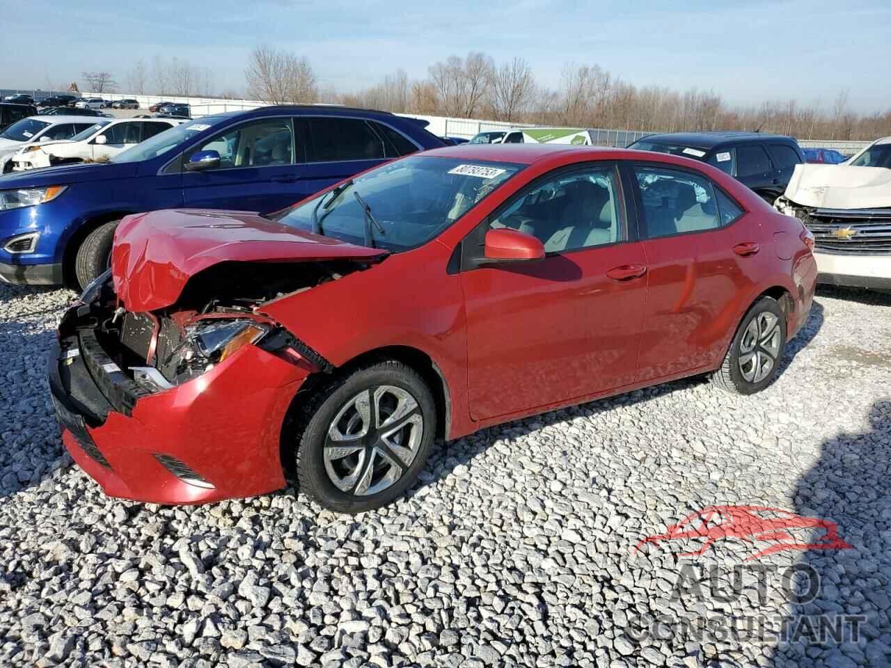 TOYOTA COROLLA 2016 - 2T1BURHE2GC676838