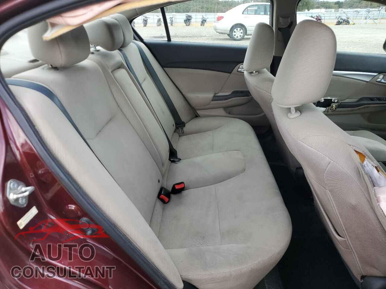 HONDA CIVIC 2013 - 19XFB2F85DE274725
