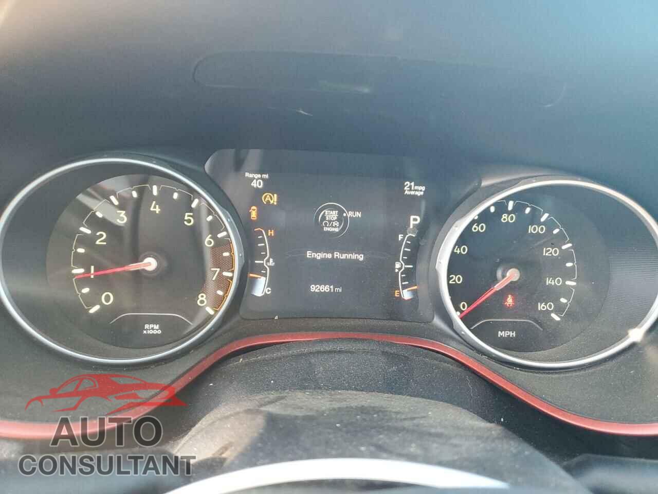 JEEP COMPASS 2017 - 3C4NJDDB1HT667812