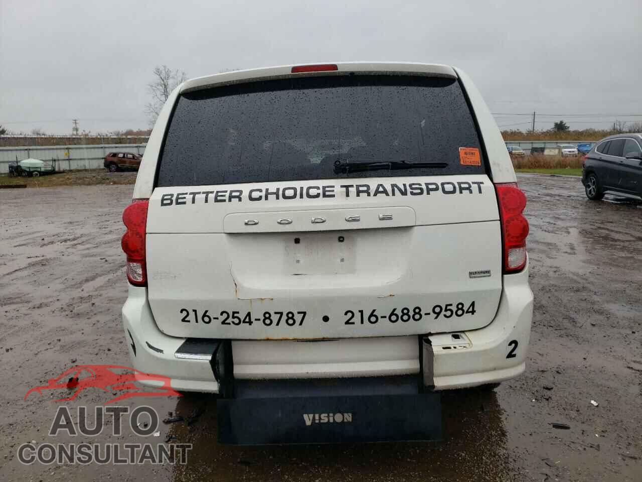 DODGE CARAVAN 2012 - 2C4RDGBG8CR398535
