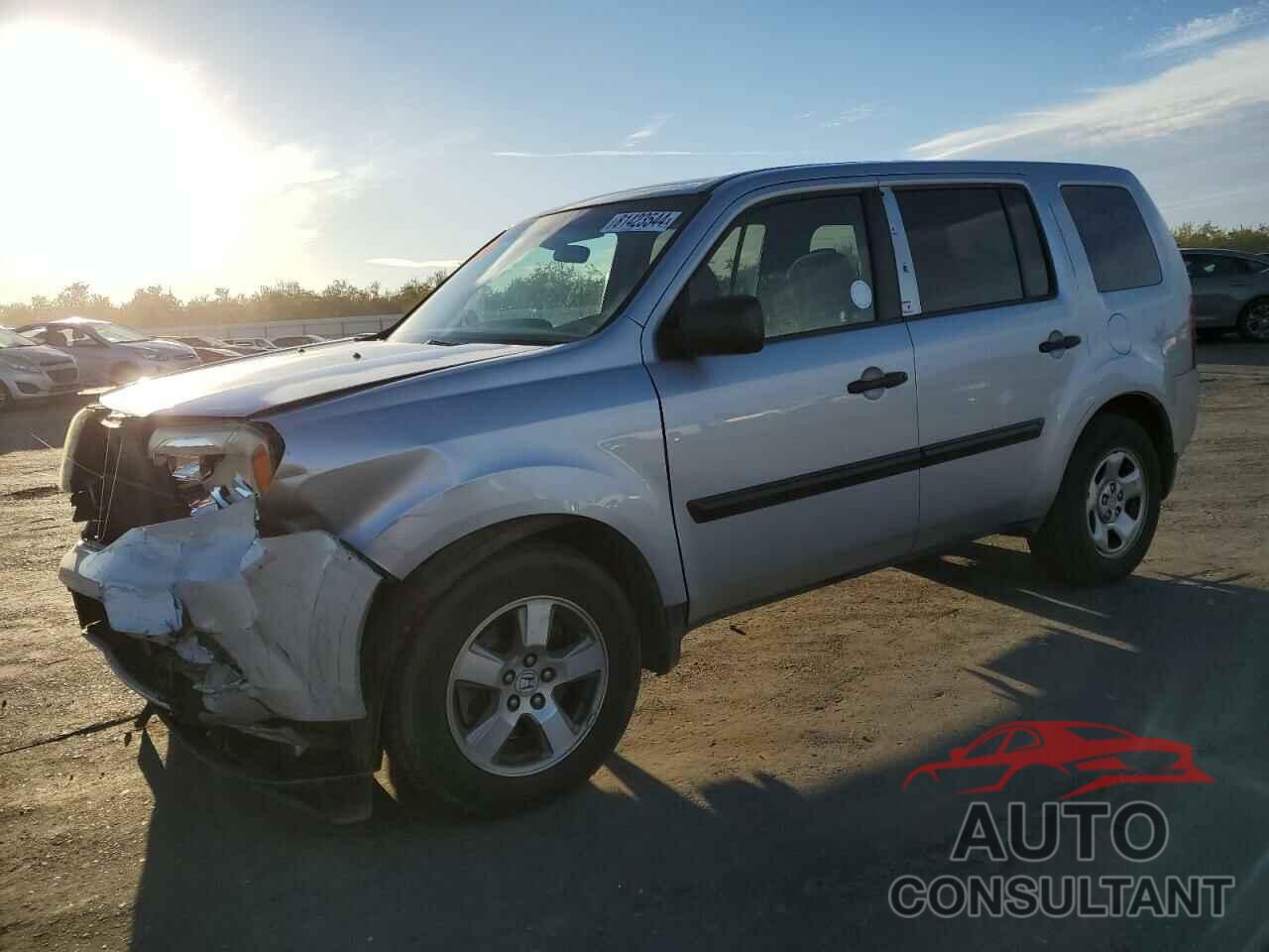 HONDA PILOT 2012 - 5FNYF3H23CB009578