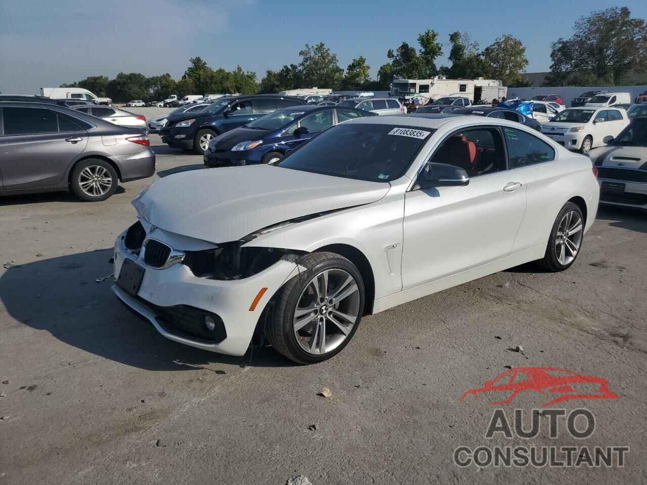 BMW 4 SERIES 2018 - WBA4W5C5XJAE43207