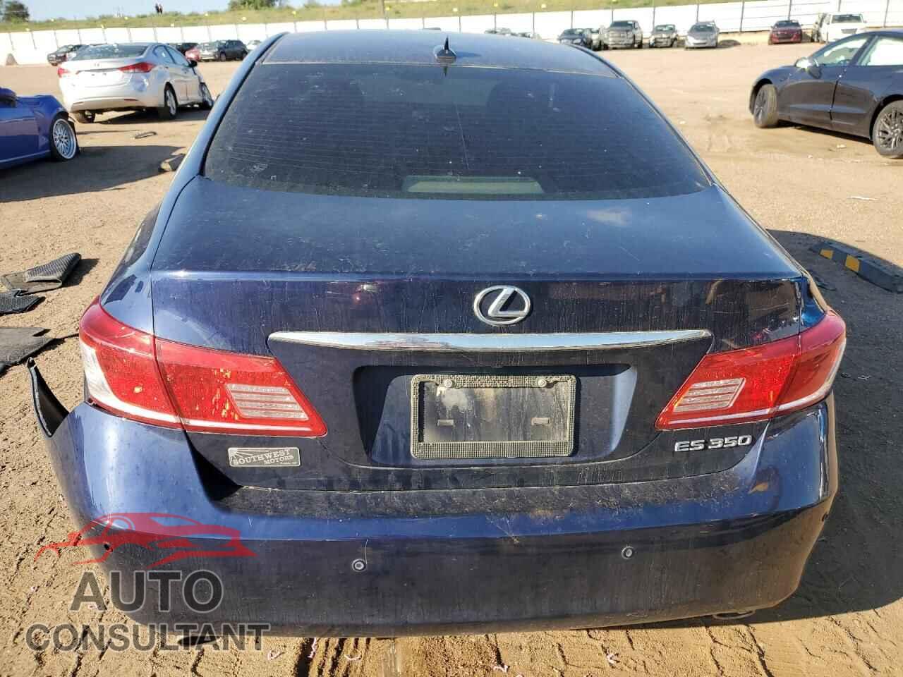 LEXUS ES350 2011 - JTHBK1EG9B2449715