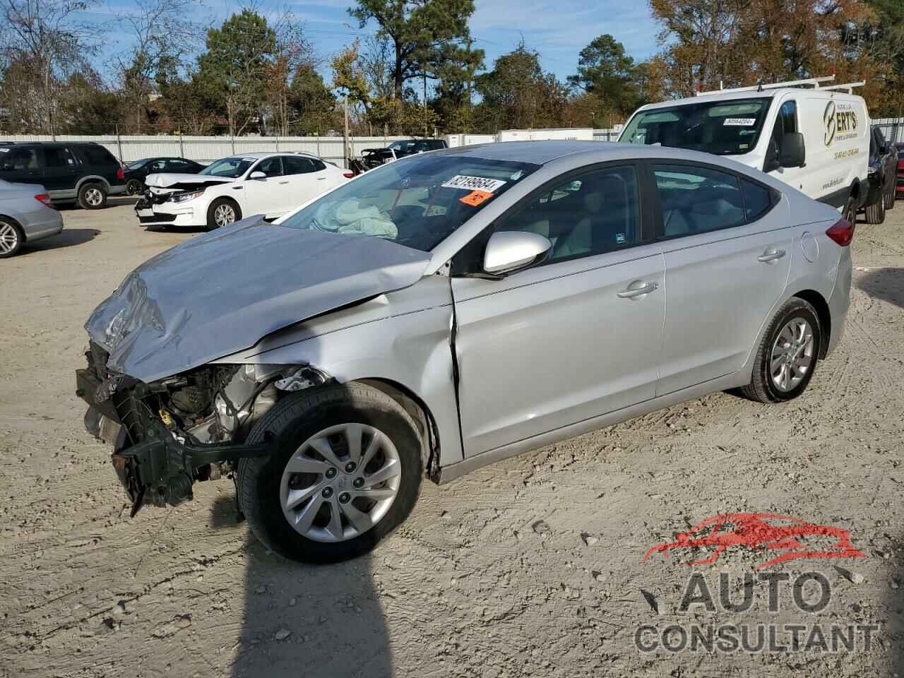 HYUNDAI ELANTRA 2017 - KMHD74LF3HU118967