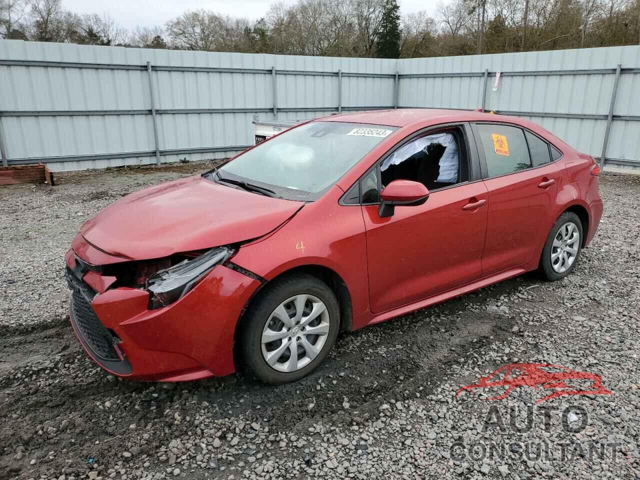 TOYOTA COROLLA 2020 - JTDEPRAE8LJ013254