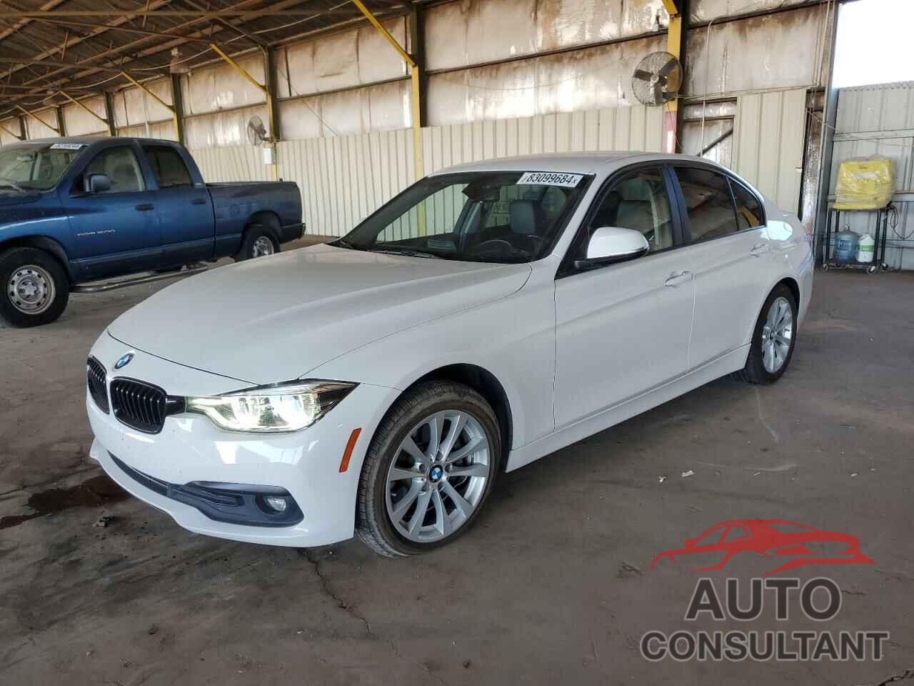 BMW 3 SERIES 2018 - WBA8E1G58JNU91513