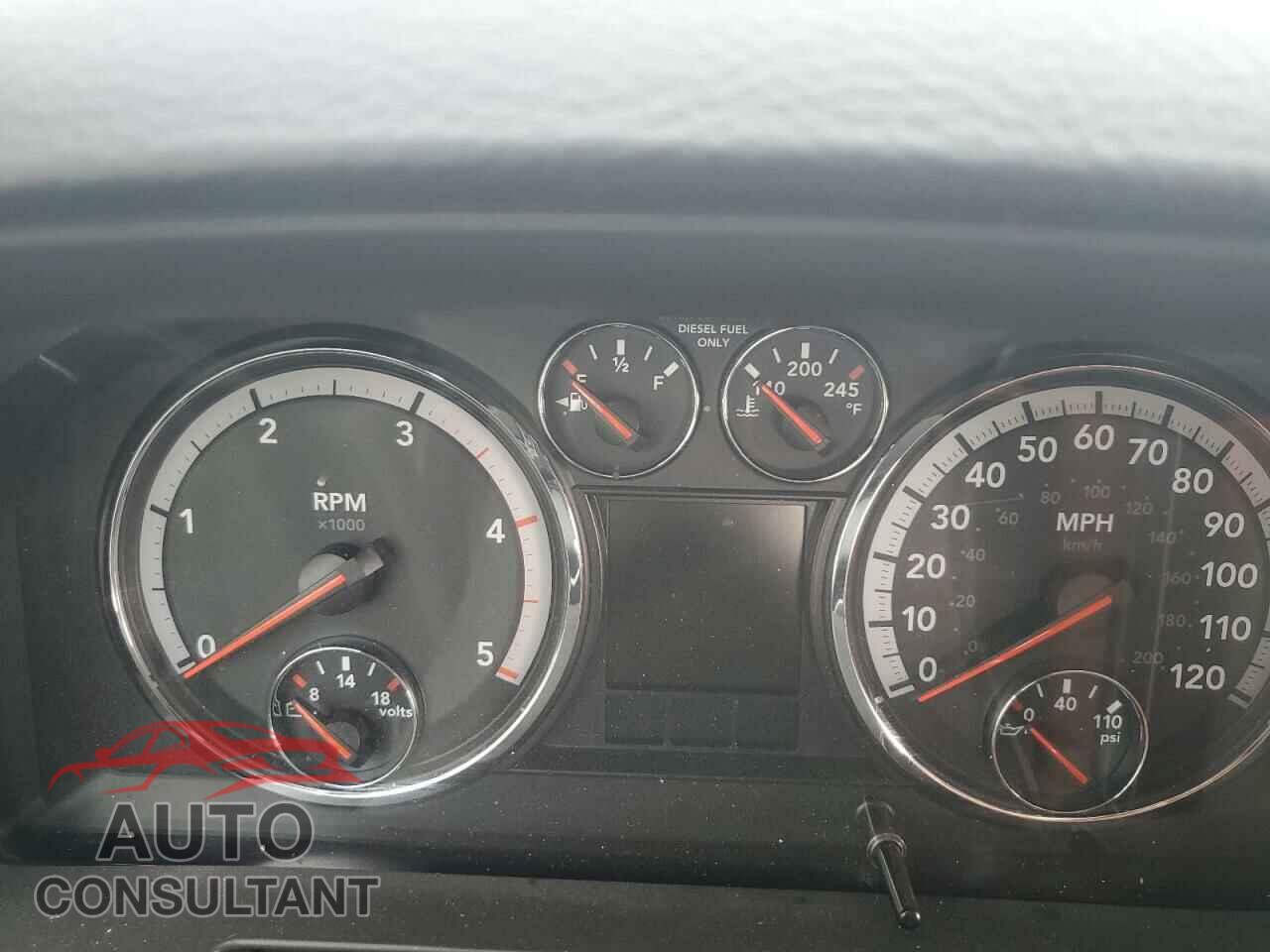DODGE RAM 3500 2012 - 3C63D3EL0CG313725