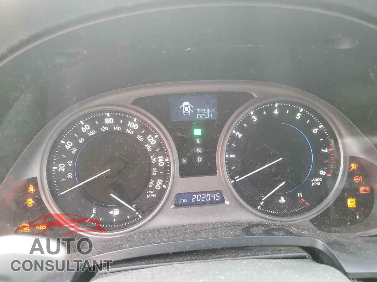 LEXUS IS 2010 - JTHBE5C22A5024842