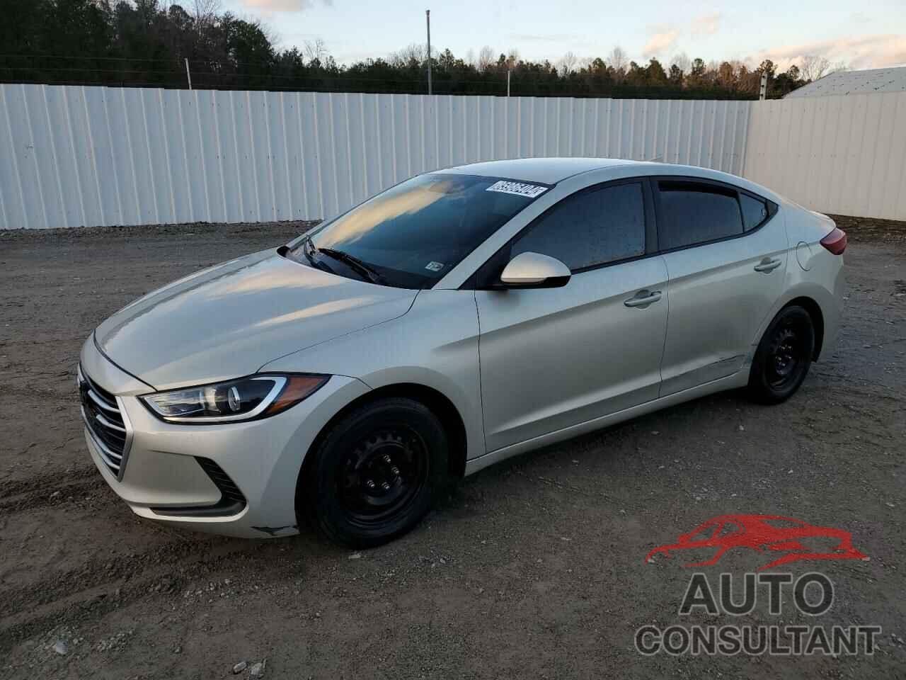 HYUNDAI ELANTRA 2017 - KMHD74LF3HU074615