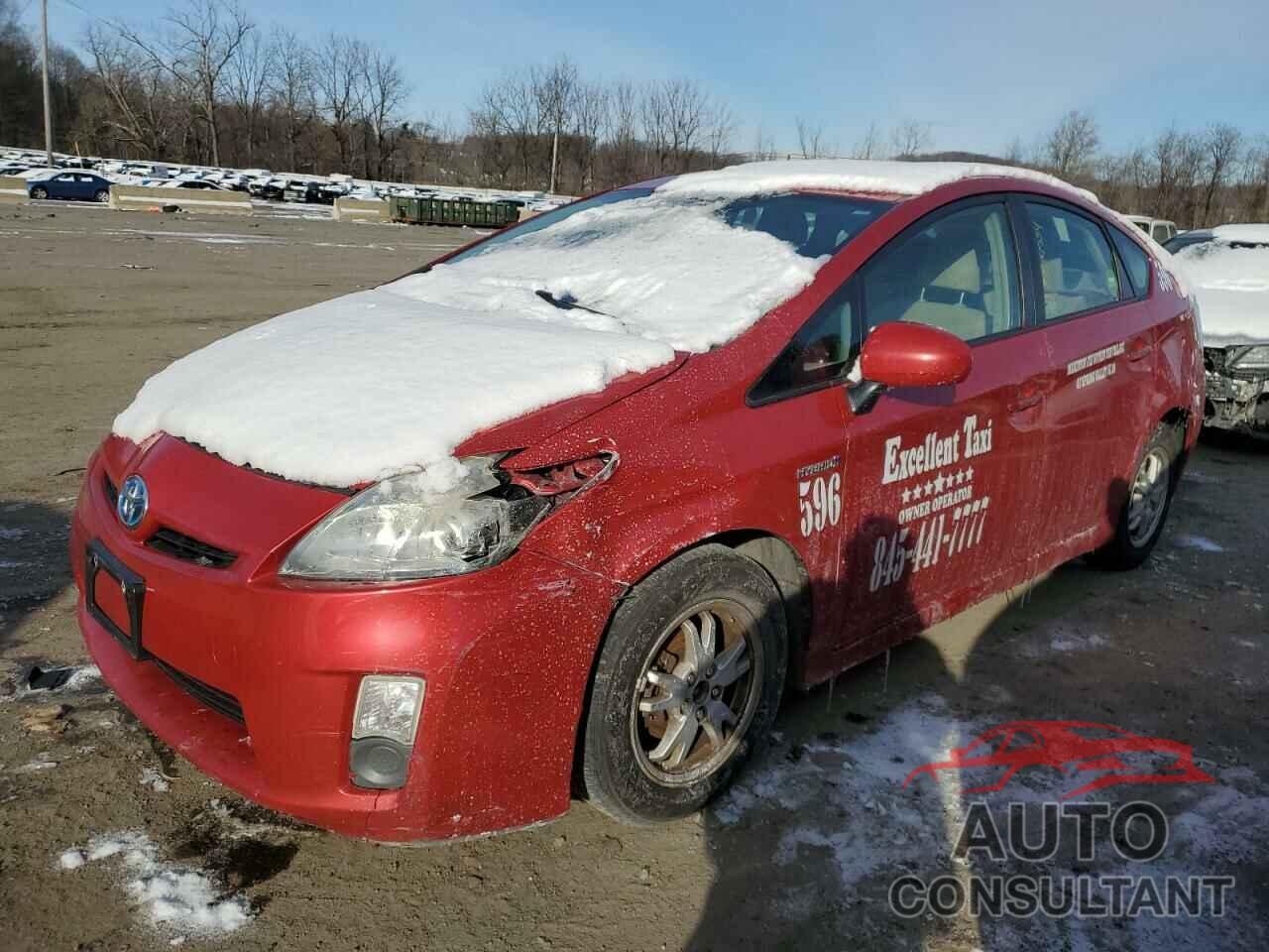 TOYOTA PRIUS 2011 - JTDKN3DU3B1443894