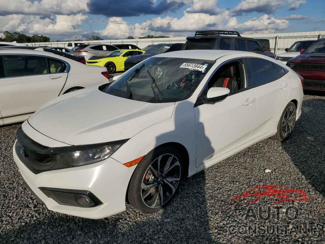 HONDA CIVIC 2019 - 2HGFC2F82KH550598