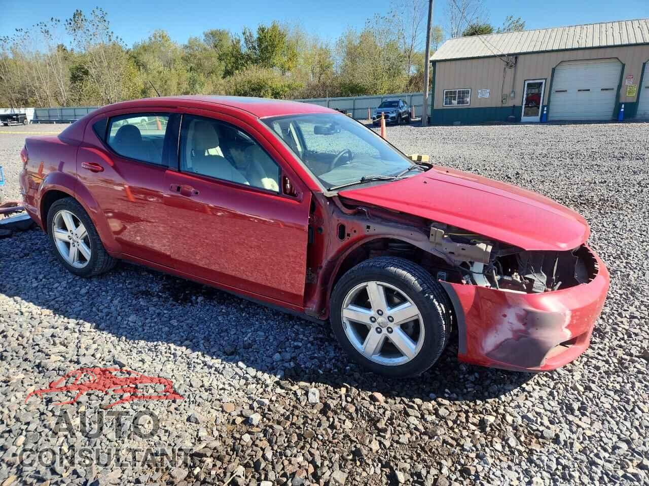 DODGE AVENGER 2012 - 1C3CDZCB4CN153656