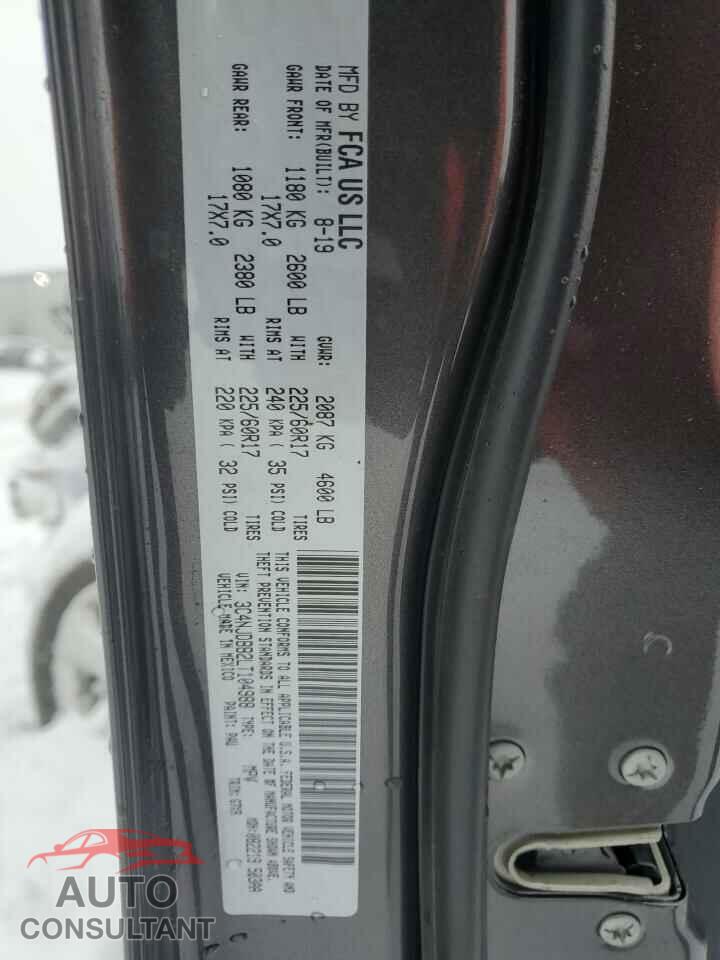 JEEP COMPASS 2020 - 3C4NJDBB2LT104988