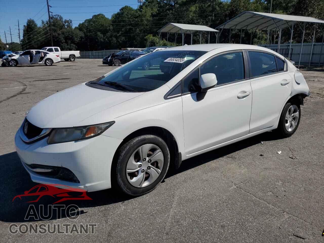 HONDA CIVIC 2013 - 19XFB2F55DE040557