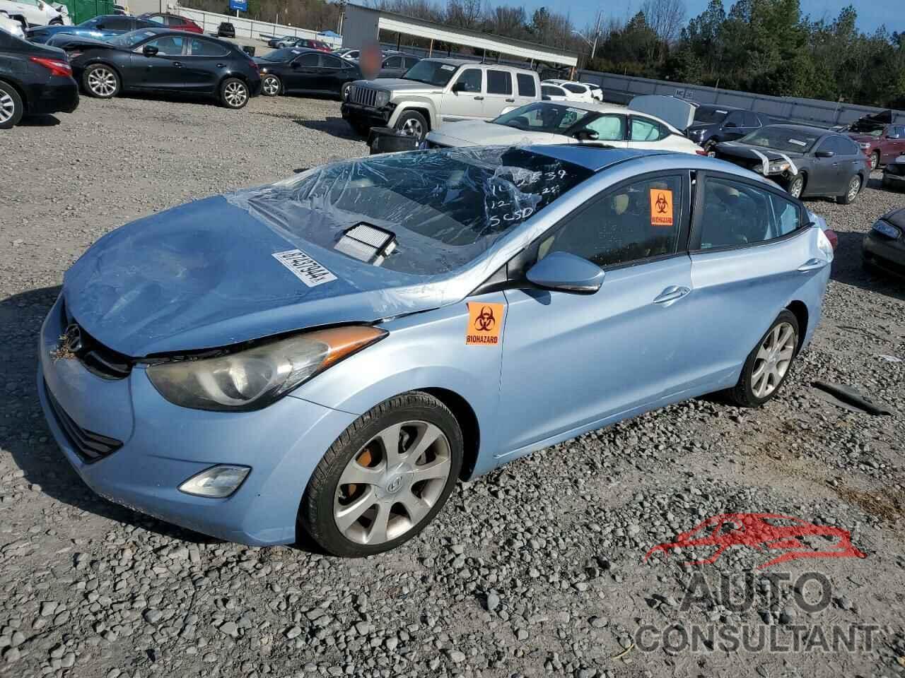 HYUNDAI ELANTRA 2011 - KMHDH4AE3BU102539