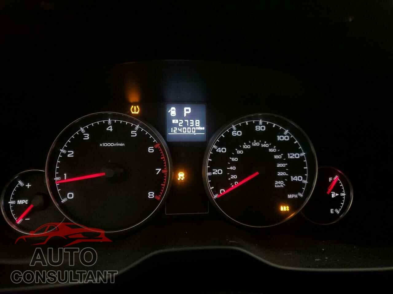 SUBARU OUTBACK 2013 - 4S4BRCCCXD3290902