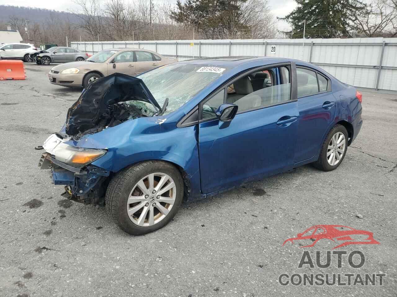 HONDA CIVIC 2012 - 2HGFB2F96CH534711