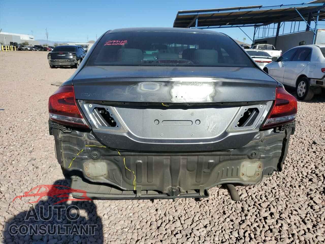 HONDA CIVIC 2013 - 2HGFB2F56DH545464