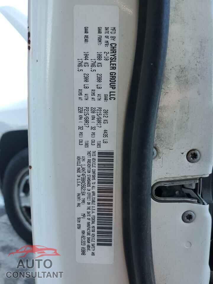 JEEP COMPASS 2010 - 1J4NT4FB8AD562164