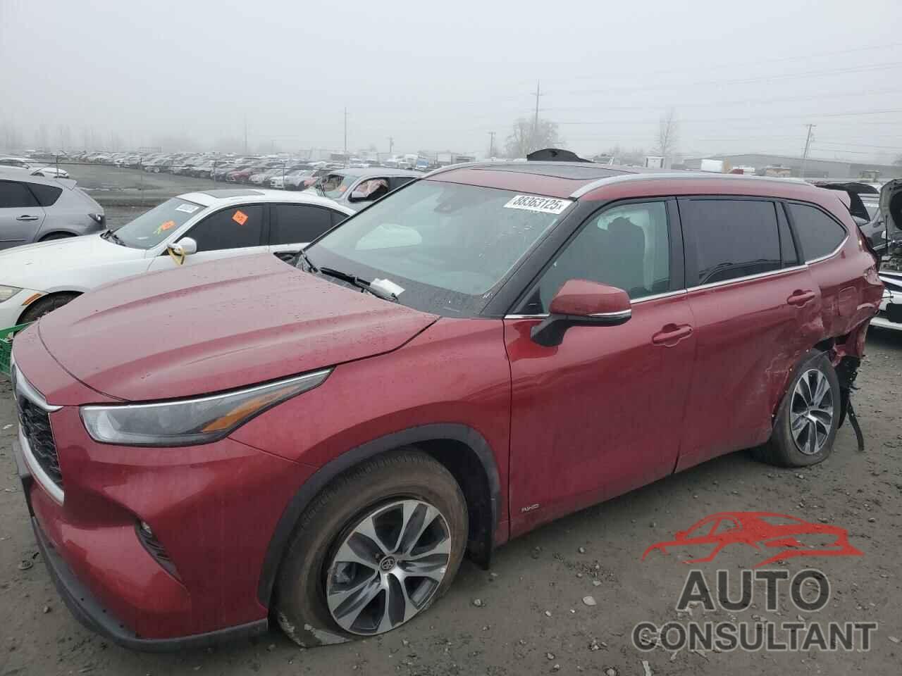 TOYOTA HIGHLANDER 2023 - 5TDKBRCH3PS124991