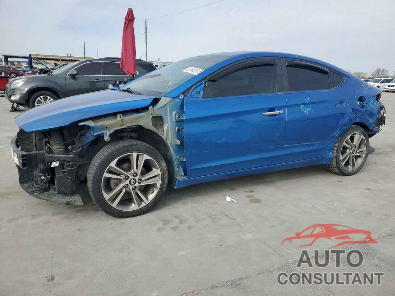HYUNDAI ELANTRA 2017 - 5NPD84LFXHH018716