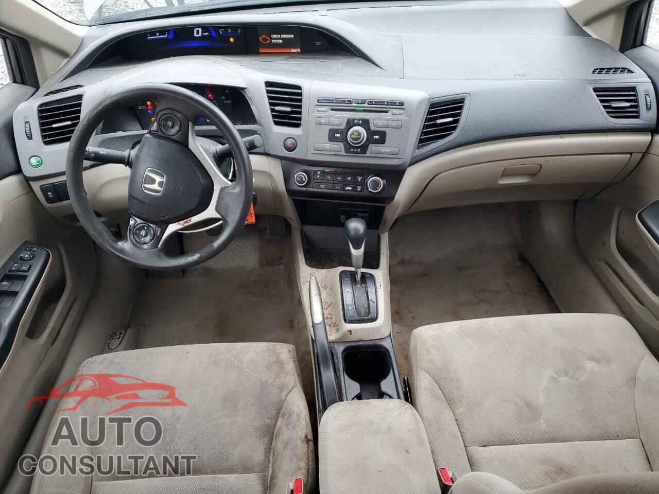 HONDA CIVIC 2012 - 19XFB2F58CE074359