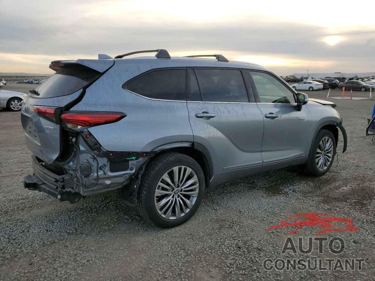 TOYOTA HIGHLANDER 2021 - 5TDEBRCH9MS020417