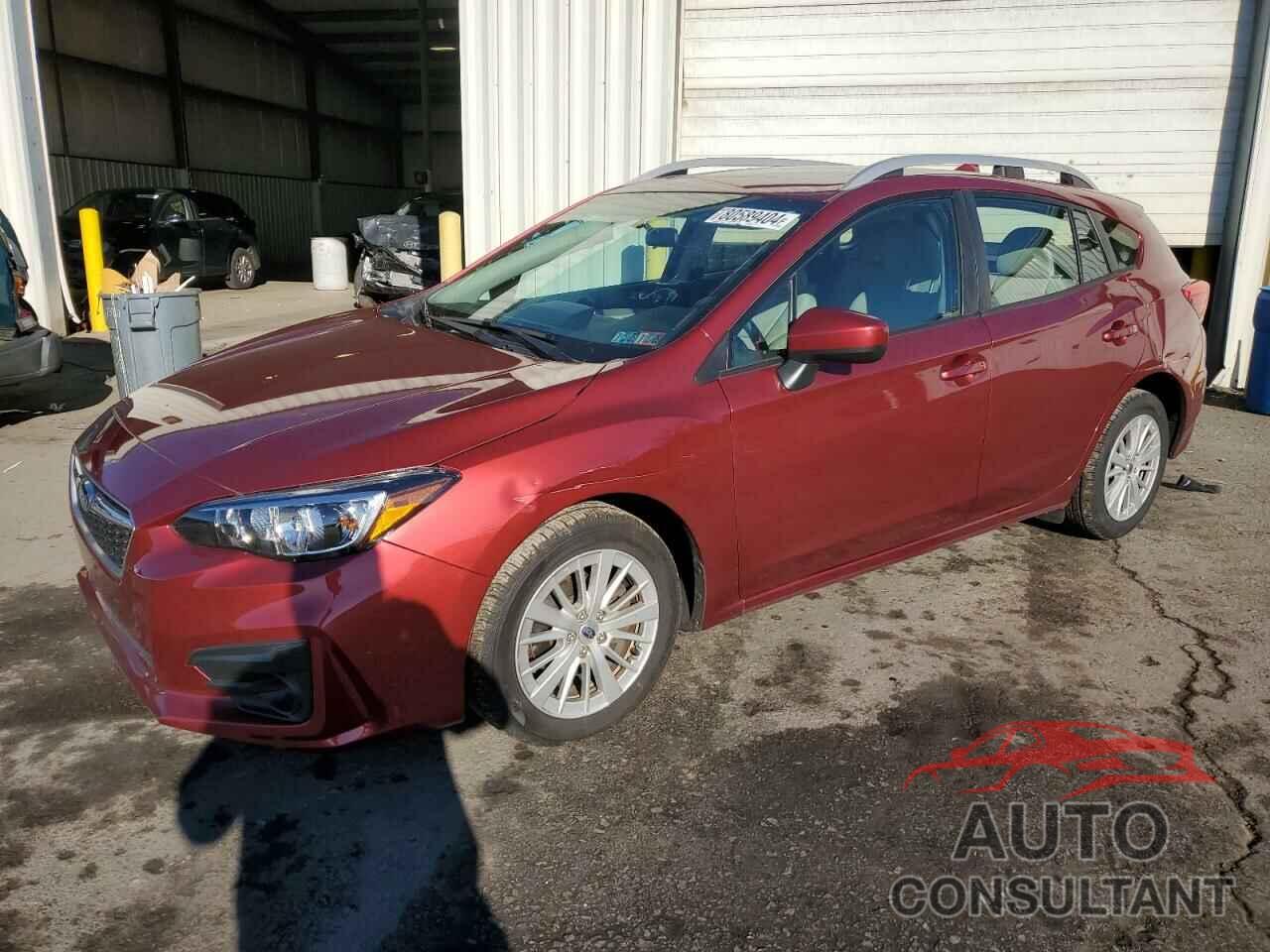 SUBARU IMPREZA 2018 - 4S3GTAB67J3721994