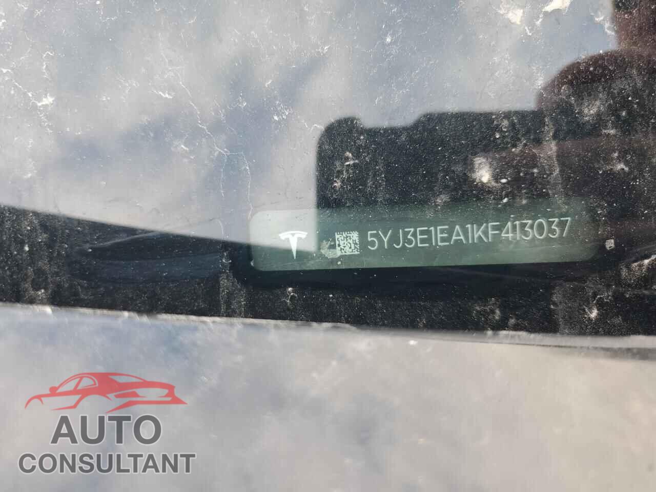 TESLA MODEL 3 2019 - 5YJ3E1EA1KF413037