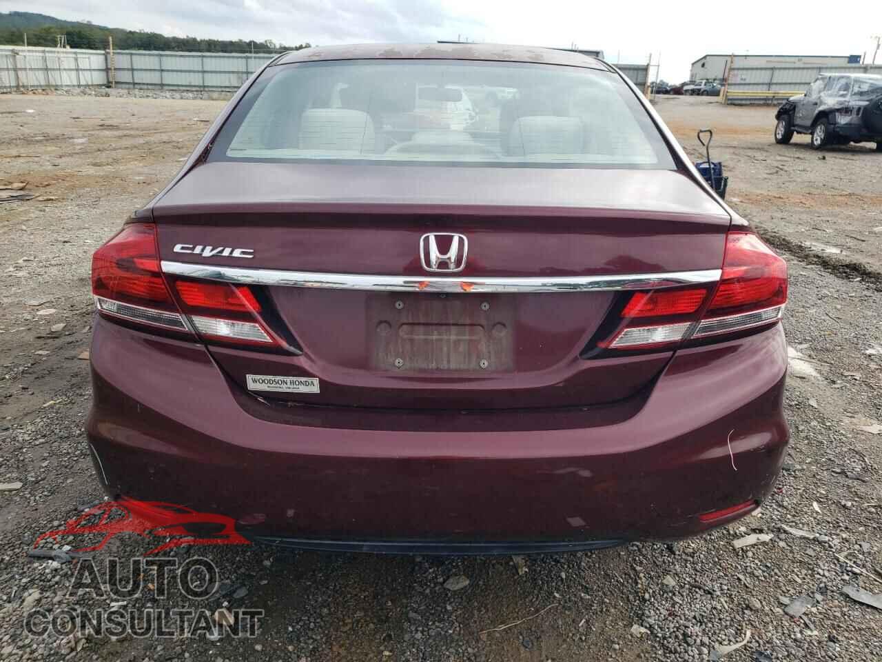 HONDA CIVIC 2013 - 2HGFB2F55DH583249