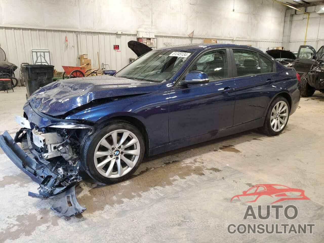 BMW 3 SERIES 2017 - WBA8E5G34HNU44267