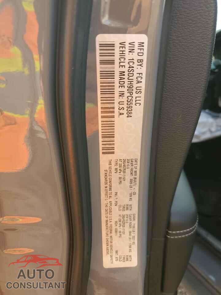 DODGE DURANGO 2023 - 1C4SDJH90PC559384