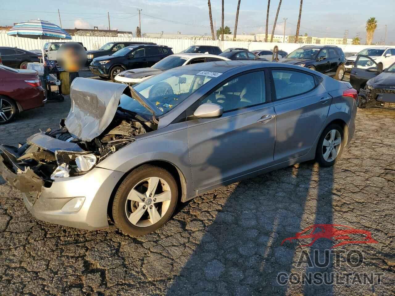 HYUNDAI ELANTRA 2013 - KMHDH4AE7DU002527